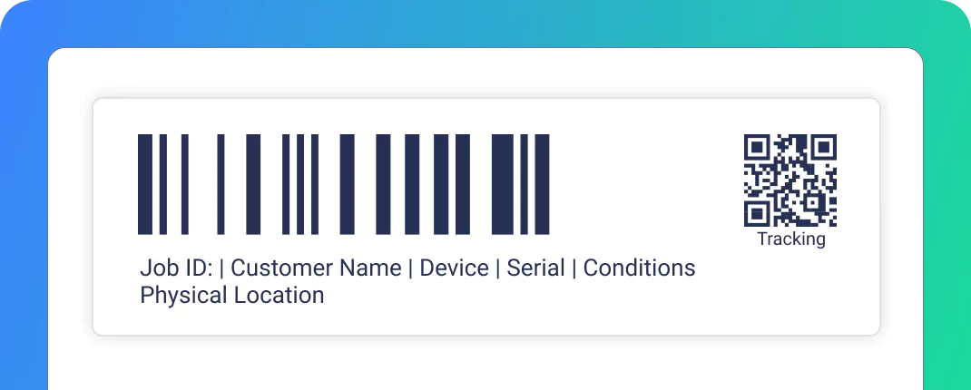 Device labels for repair devices